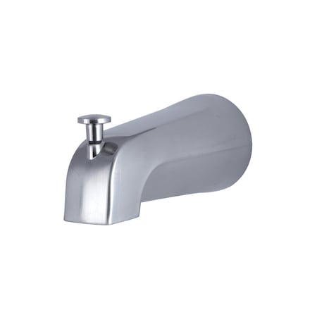 Trimscape Rear Threaded, Tub Spout W/ Top Diverter, Brushed Nickel K1213A8